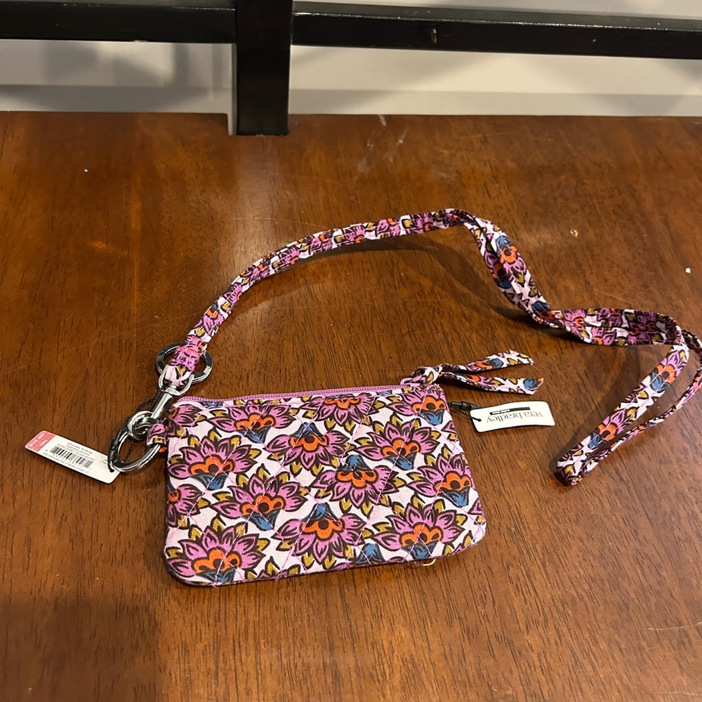Vera Bradley Multicolor Floral coin purse NWT